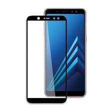 Защитное 2.5D стекло Full Glue для Samsung A6+ 2018 f/s black (пов.) GOpt