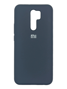 Силиконовый чехол Full Cover для Xiaomi Redmi 9 midnight blue