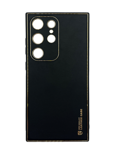 Чохол шкіра Xshield для Samsung S24 Ultra black Full Camera