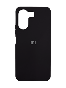 Силіконовий чохол Full Cover для Xiaomi Redmi 13C/Poco C65 black