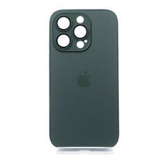 Чохол TPU+Glass sapphire matte case для iPhone 14 Pro cangling green