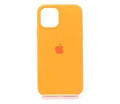 Силіконовий чохол Full Cover для iPhone 12/12 Pro kumquat