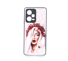 TPU+PC чохол Prisma Ladies для Xiaomi Redmi Note 12 Pro 5G Ukrainian girl Full Camera