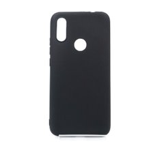 Силіконовий чохол Soft feel для Xiaomi Redmi 7 black Candy