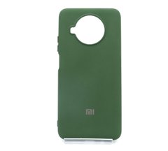 Силіконовий чохол Full Cover для Xiaomi Mi 10T Lite dark green my color