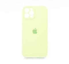 Силіконовий чохол Full Cover для iPhone 12 Pro green Full Camera