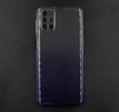 Силиконовый чехол Gradient Design для Samsung M31S white/purple