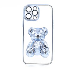Силіконовий чохол Perfomance bear для iPhone 13 Pro Max sierra blue Full Camera