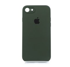 Силіконовий чохол Full Cover для iPhone 7/8 cyprus green Full Camera