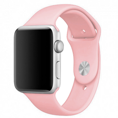 Силіконовий ремінець для Apple Watch Sport Band 42/44mm (S/M & M/L) 3pcs light pink