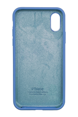 Силіконовий чохол Full Cover для iPhone XS Max royal blue