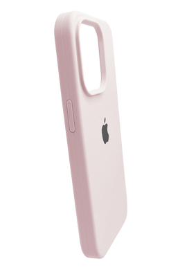 Силіконовий чохол Full Cover для iPhone 14 Pro Max chalk pink