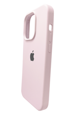 Силіконовий чохол Full Cover для iPhone 14 Pro Max chalk pink