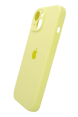 Силіконовий чохол Full Cover для iPhone 15 melon Full Camera