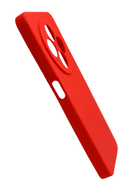 Силиконовый чехол Full Cover для Xiaomi Redmi 14C red Full Camera без logo