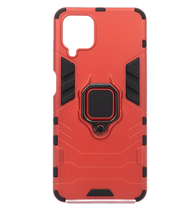 Накладка Protective для Samsung A12/M12 red for magnet+ring