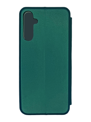 Чохол книжка Original шкіра для Samsung A55 5G dark green (4you)