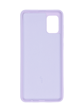 Силиконовый чехол Full Cover для Samsung A31 lilac без logo