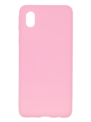 Силіконовий чохол Soft Feel для Samsung A01 Core/M01 Core pink candy