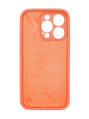 Силіконовий чохол Full Cover для iPhone 15 Pro Max orange Full Camera