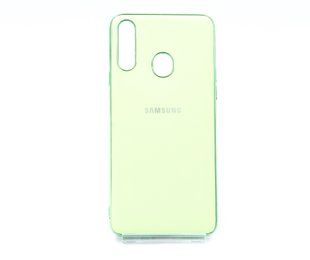 Силиконовый чехол MATTE (TPU) для Samsung A20s/A207 mint