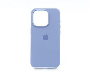 Силіконовий чохол Full Cover для iPhone 15 Pro lavander gray