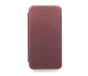 Чехол книжка Original кожа для Huawei Y5P 2020 marsala