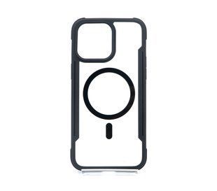 TPU+PC чохол Defense Clear with MagSafe для iPhone 15 Pro Max black