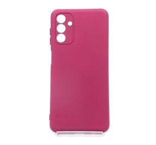 Силіконовий чохол Full Cover для Samsung A04S marsala Full Camera без logo