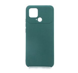 Силіконовий чохол Soft feel для Xiaomi Poco C40 forest green Candy