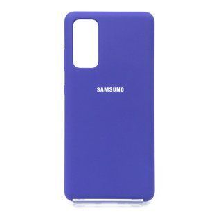 Силіконовий чохол Full Cover для Samsung S20 FE purple