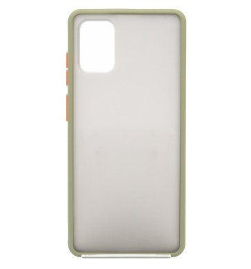 Чехол 2 в 1 Matte Color для Samsung A71 (TPU) colours