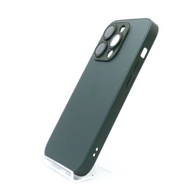 Чохол TPU+Glass sapphire matte case для iPhone 14 Pro cangling green