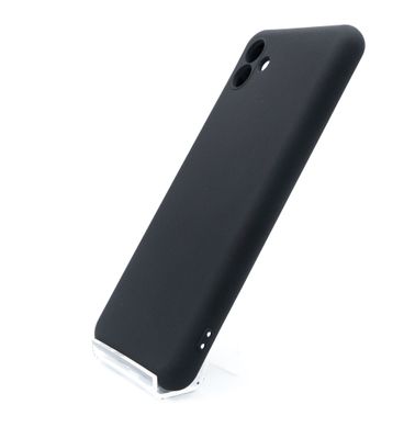 Силіконовий чохол WAVE Colorful для Samsung A04 black (TPU)