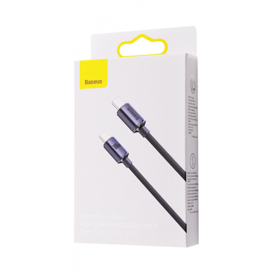 Кабель Baseus Crystal Shine Series Type-C to Type-C 100W 1.2m blue