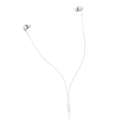 Наушники Hoco M70 Graceful Universal с микроф. white