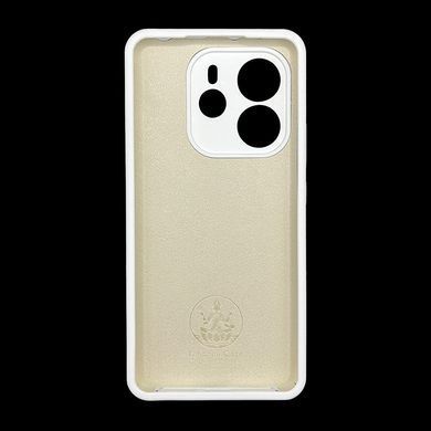 Силіконовий чохол Full Cover Lakshmi для Xiaomi Redmi Note 14 4G white (AAA)Full Camera без logo