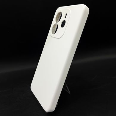 Силіконовий чохол Full Cover Lakshmi для Xiaomi Redmi Note 14 4G white (AAA)Full Camera без logo