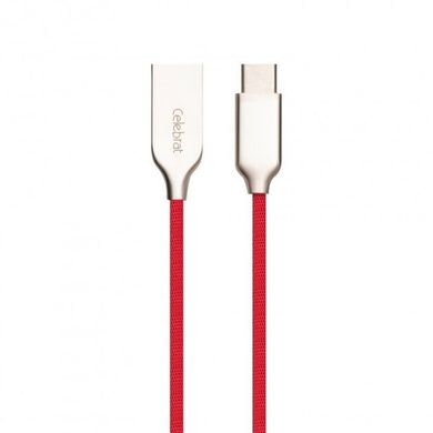 USB кабель Celebrat CB-07 Type-C red