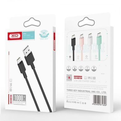 USB кабель XO NB156 Type-C 2.4A 1m black