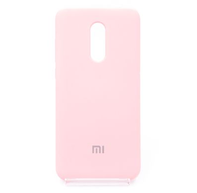 Силіконовий чохол Silicone Cover для Xiaomi Redmi 5+ light pink