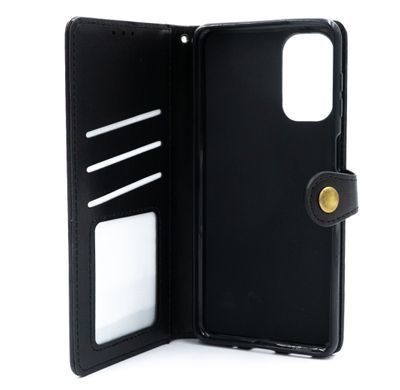 Чохол книжка Getman Gallant MyPrint для Samsung M52 black (Військовий козак)