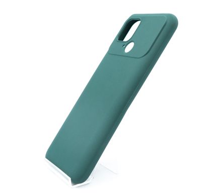 Силіконовий чохол Soft feel для Xiaomi Poco C40 forest green Candy