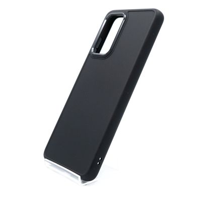 TPU чохол Bonbon Metal Style для Samsung A52 4G/A52 5G/A52s black