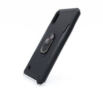 Чехол Getman Serge Ring for Magnet для Samsung A10 black противоударный