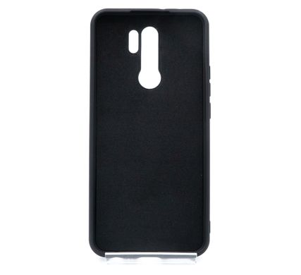 Силиконовый чехол Full Cover для Xiaomi Redmi 9 black без logo