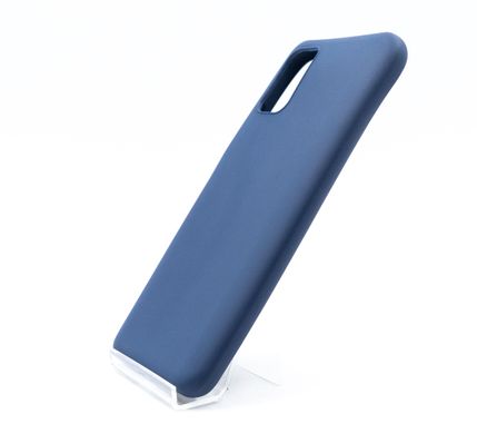Силіконовий чохол Soft feel для Xiaomi Poco M3 blue Candy