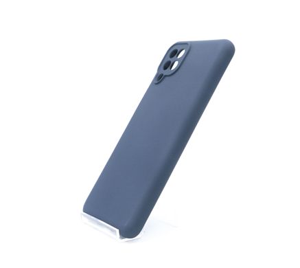 Силіконовий чохол Full Cover для Samsung A12/M12 midnight blue Full Сamera без logo