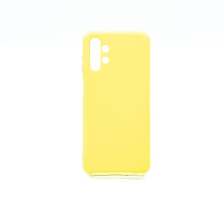 Силіконовий чохол Full Cover для Samsung A13 4G yellow без logo