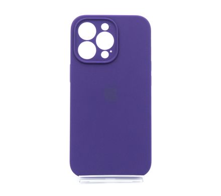 Силіконовий чохол Full Cover для iPhone 13 Pro amethyst Full Camera
